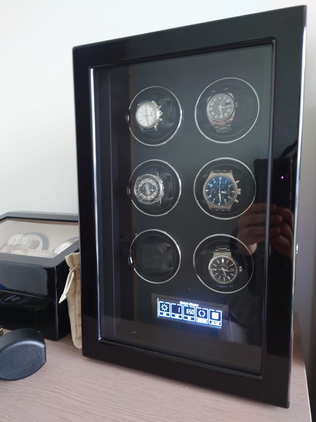 Customer photo review of Opulent - Remote Controlled High-End Watch Winder