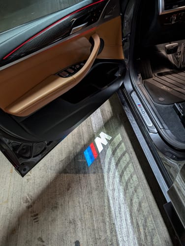 Customer photo review of BMW X SERIES DOOR LIGHTS