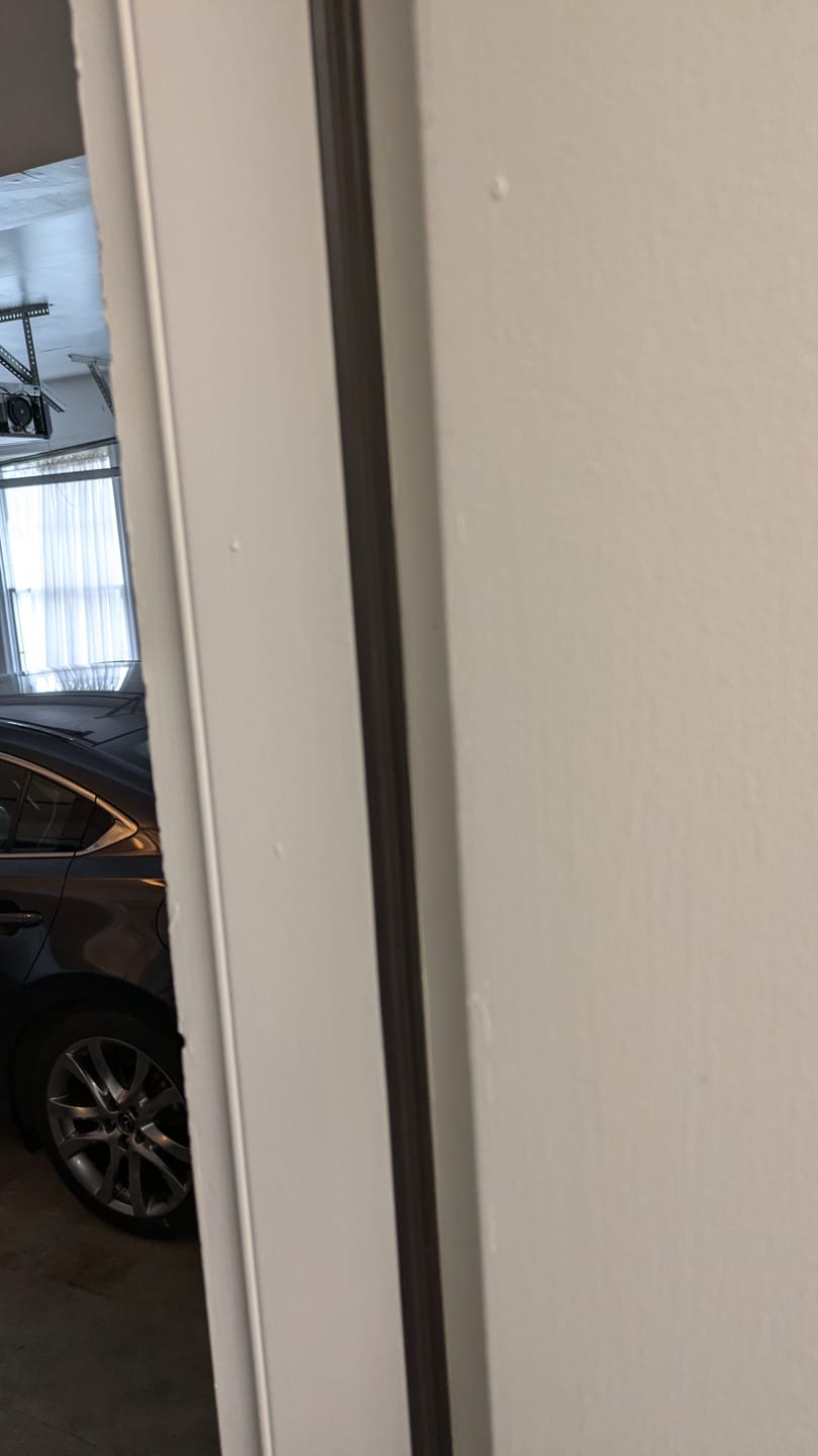 Customer photo review of 81" Standard Reach Magnetic Weatherstrip Set (3 pieces)