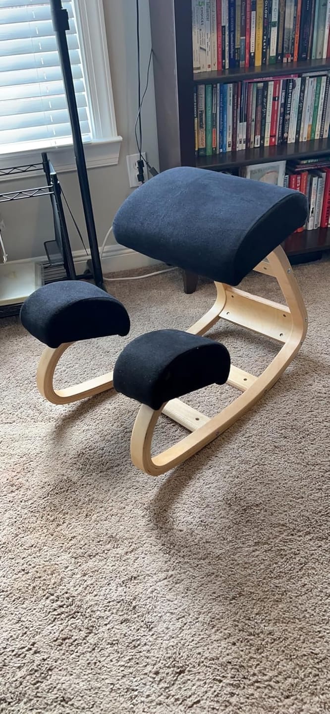 Customer photo review of Ergonomic Kneeling Chair - *BEST SELLER*