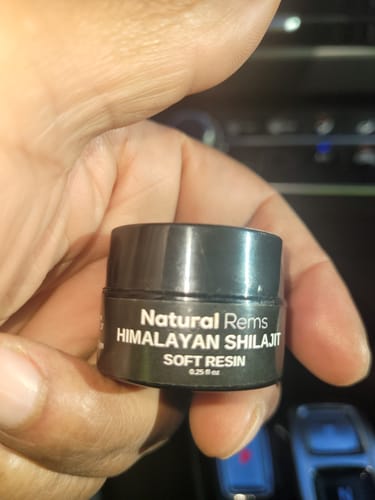 Customer photo review of Natural Rems Shilajit