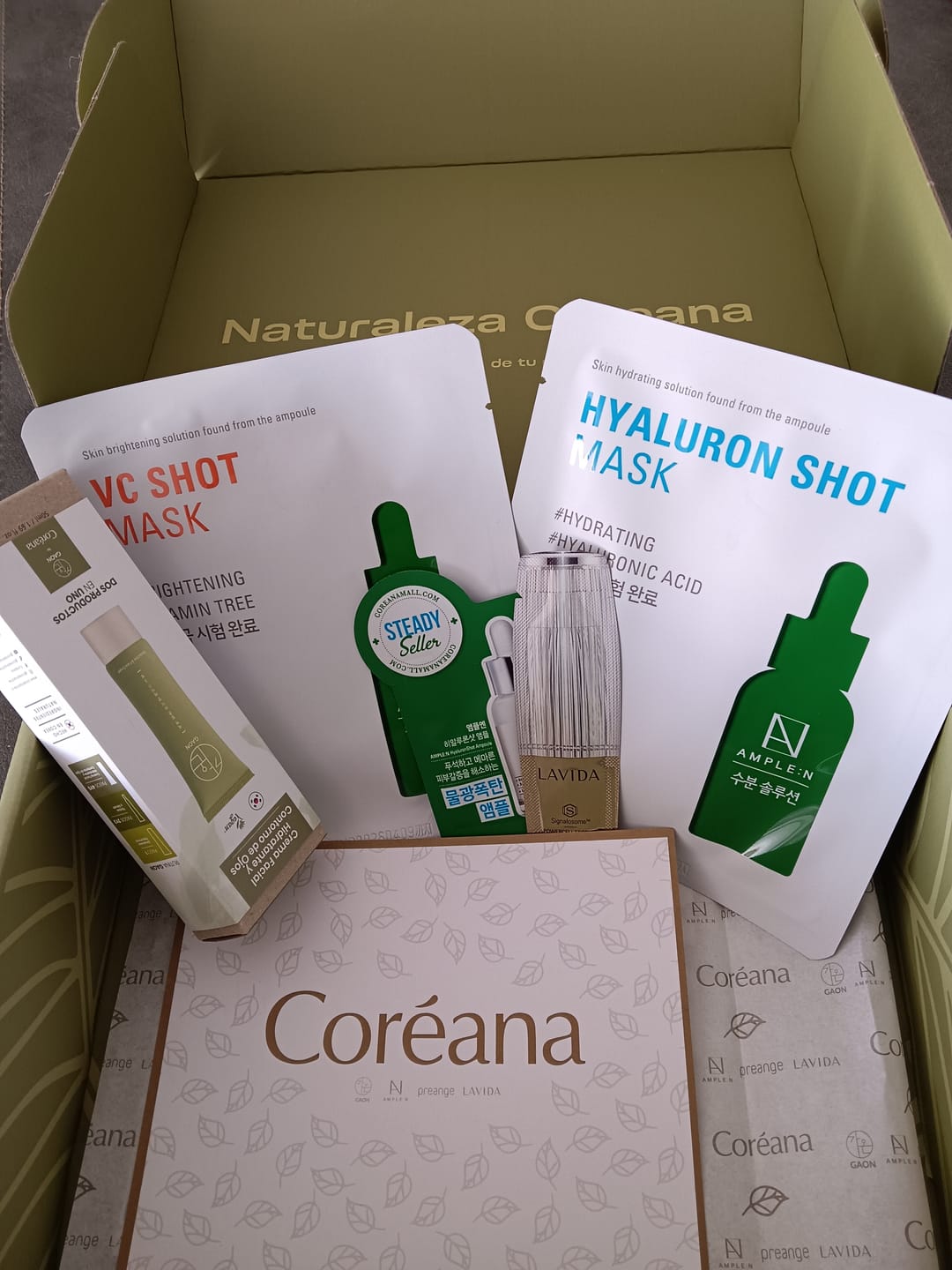 Customer photo review of Crema  Antioxidante y Contorno de Ojos Vegana Gaon 50ml