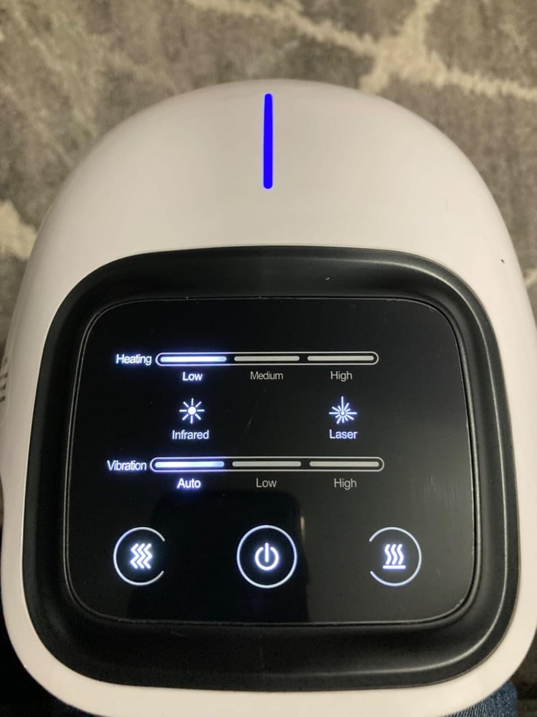 Customer photo review of Infrared Knee Massager - Joint Pain Relief