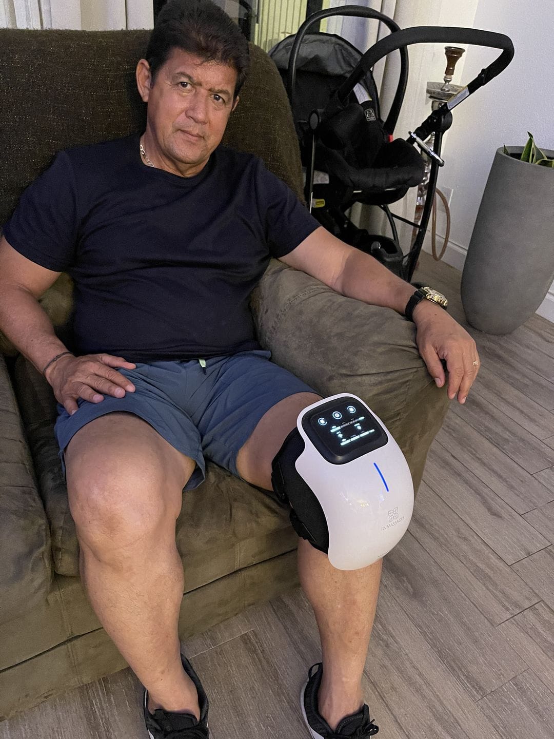 Customer photo review of Infrared Knee Massager - Joint Pain Relief