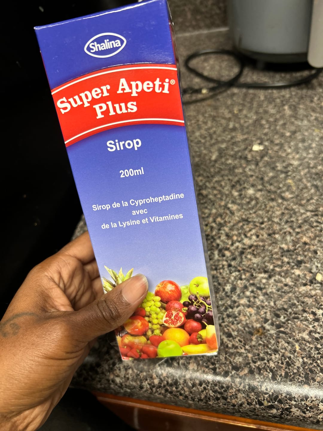 Customer photo review of Super Apeti plus syrup 200ML