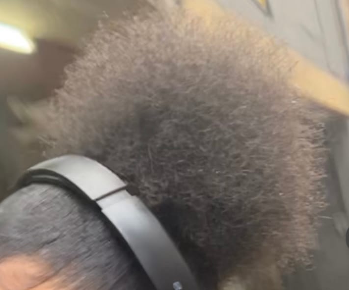 Customer photo review of 100% Natural Hair Growth / Thickening Oil