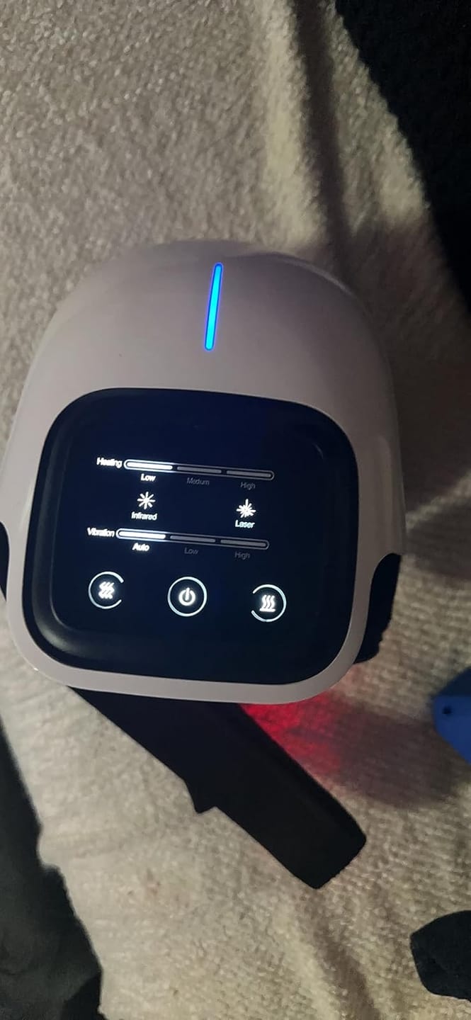 Customer photo review of Infrared Knee Massager - Joint Pain Relief