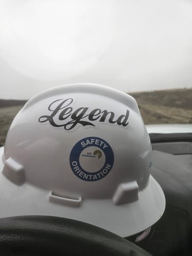 Customer photo review of Legend Decal