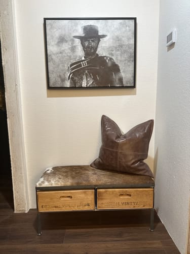 Customer photo review of The Good, The Bad and The Ugly Canvas Set - B & W