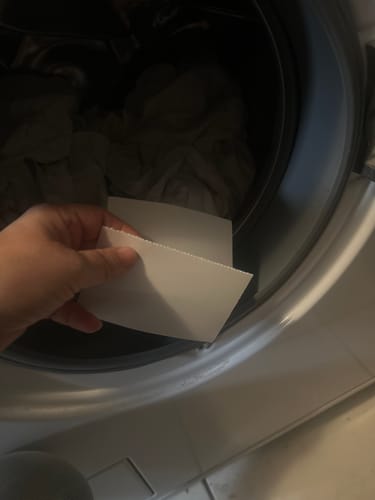 Customer photo review of Waschmittelblätter + 50 Extra GRATIS Wäschen