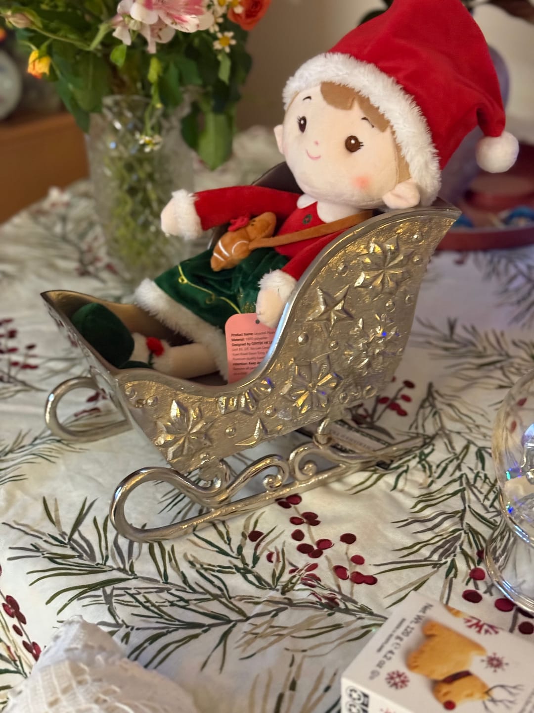 Customer photo review of Personalized Natalie the Elf - Christmas Special