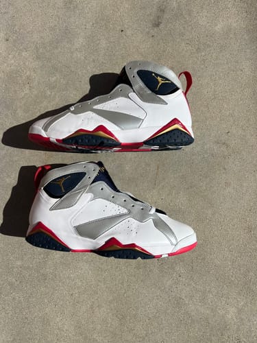 Customer photo review of Jordan 7 Retro Olympic (2012)