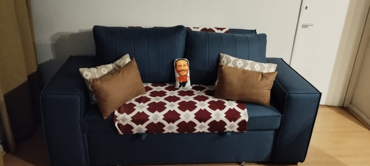 Customer photo review of Sofá cama Lyon