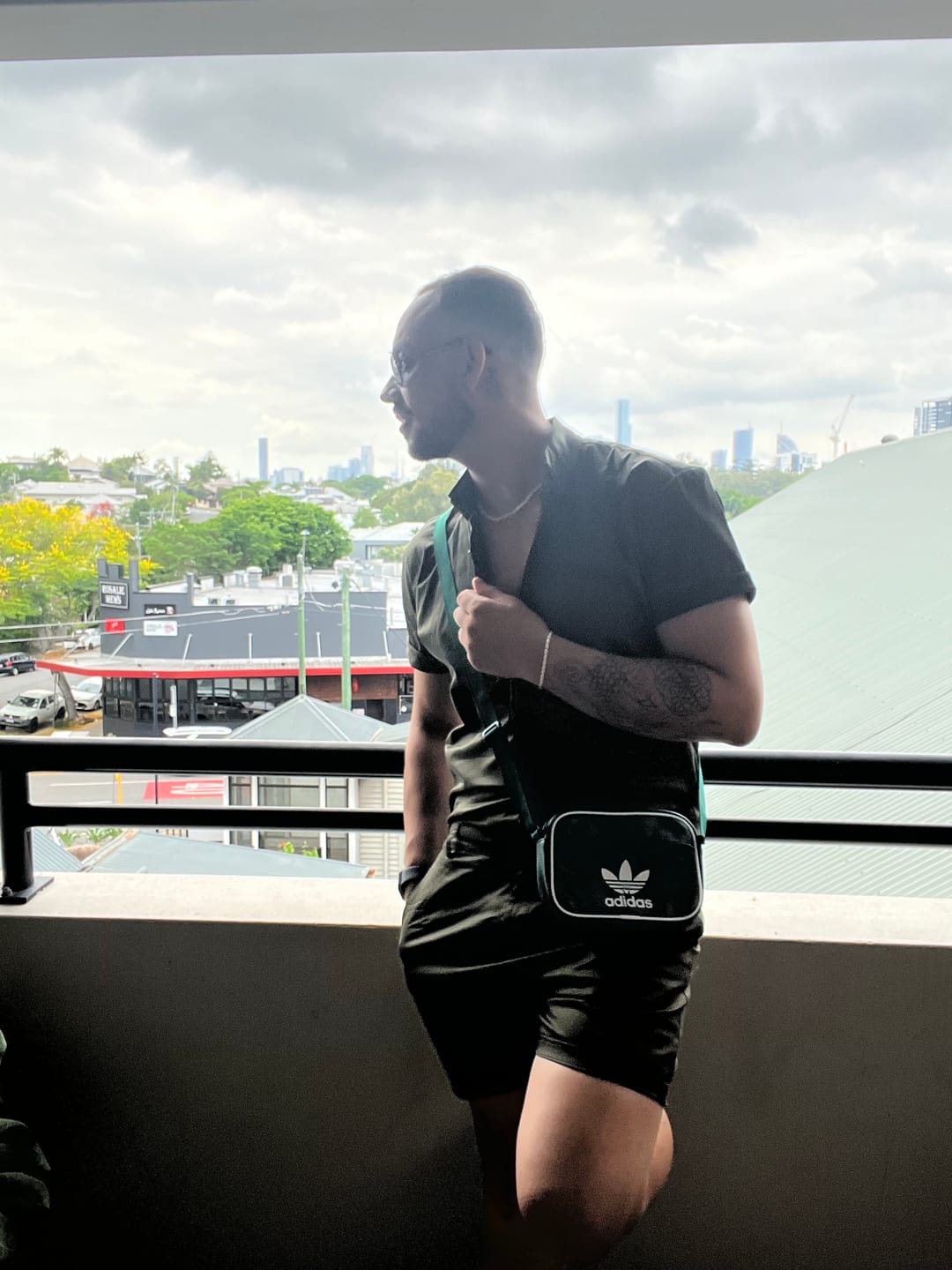 Customer photo review of Olive Mens Romper