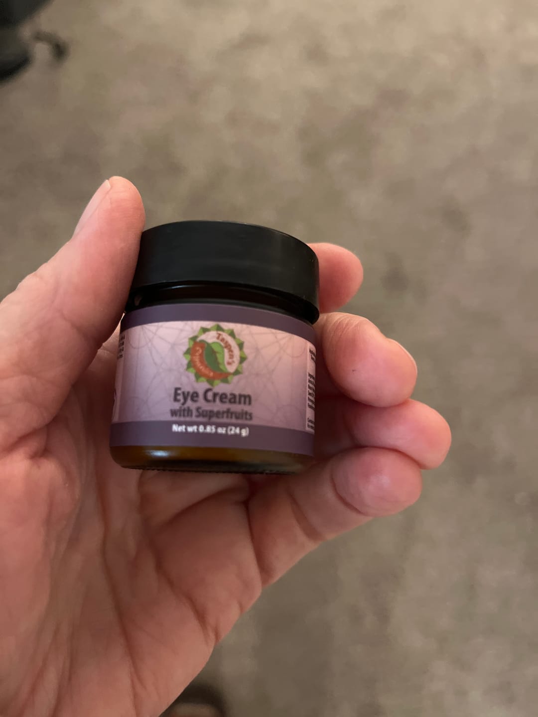 Customer photo review of Eye Cream with Superfruits