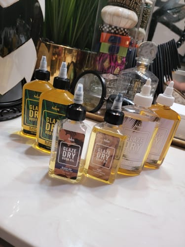 Customer photo review of GLAZE | Dry Oil Blend for Body