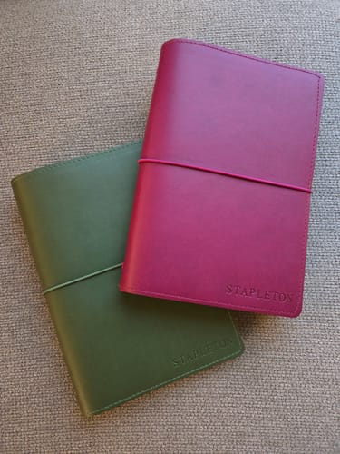 Customer photo review of Refillable Notebook Folio Gift