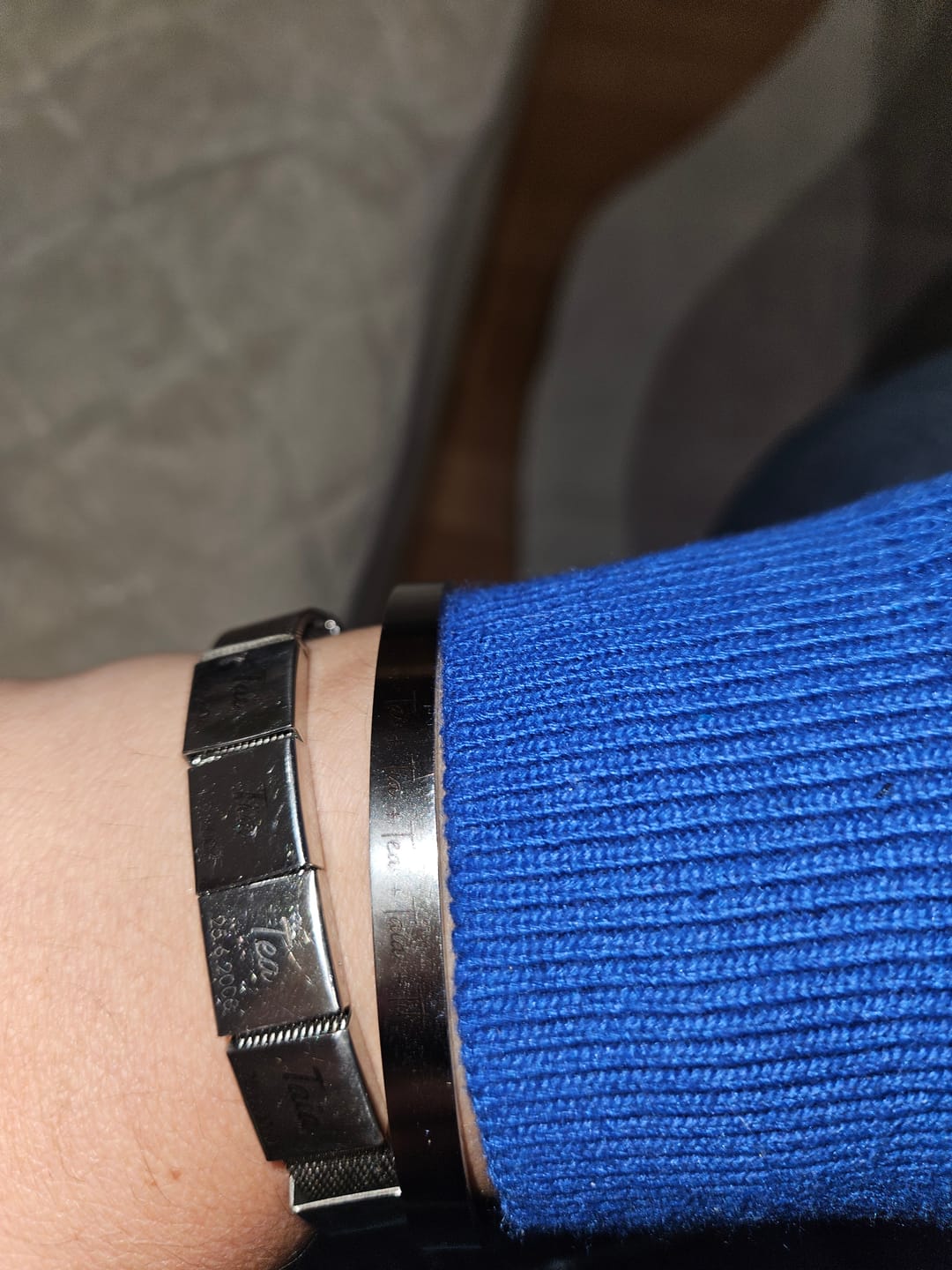 Customer photo review of Zapestnica: Cuff
