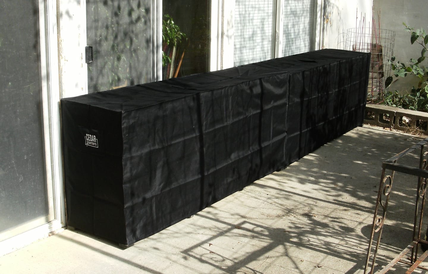 Customer photo review of Winter Covers for Raised Garden Beds