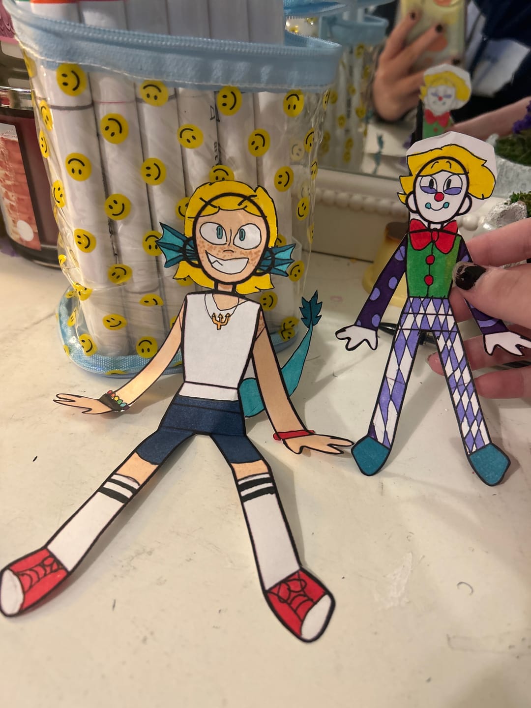 Customer photo review of Paper Doll Templates PDF