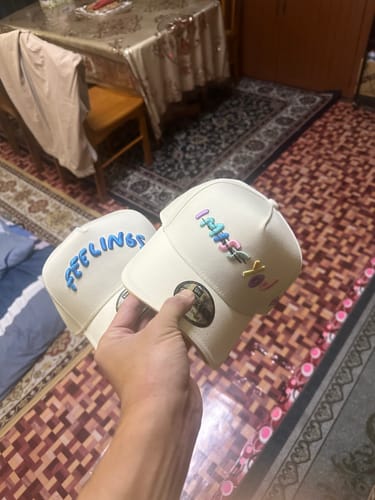 Customer photo review of 9FORTY A-Frame Ricardo Luevanos x New Era Miss You Off White Snapback