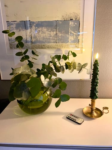 Customer photo review of LED joulukuusen kynttilät
