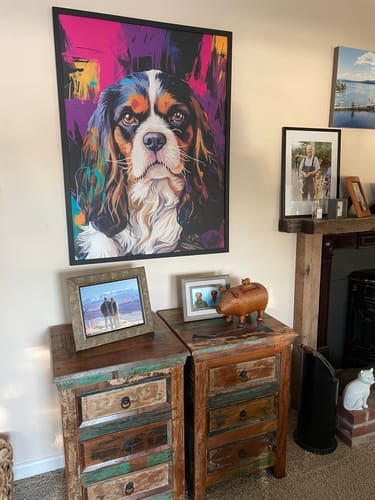undefined review of Custom Pet Portrait - Abstract Style image 1 out of 3