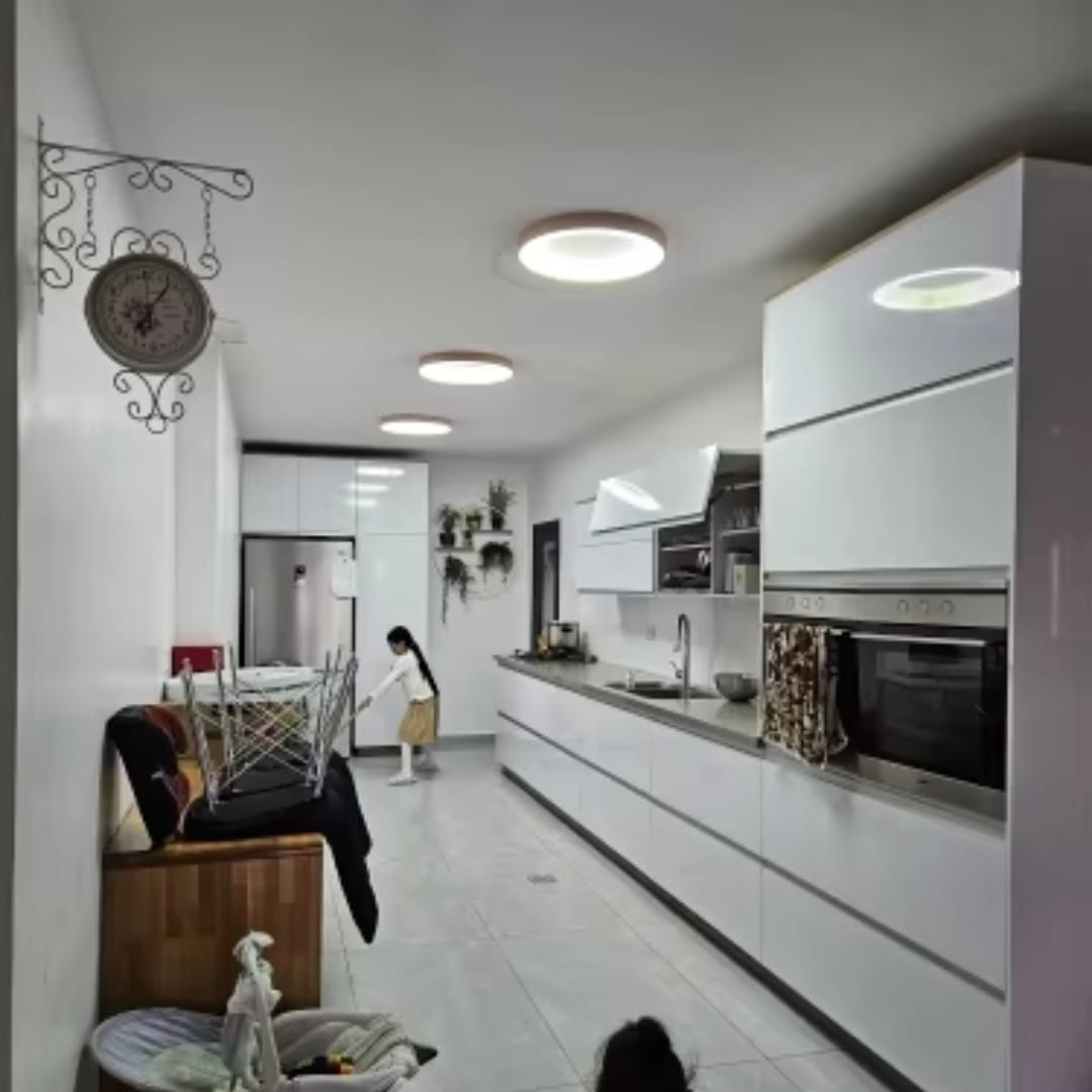 Customer photo review of Scandinavische Ronde LED-Plafondlampen - NordicGlow