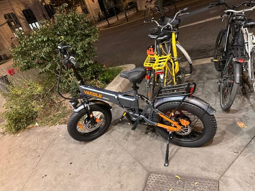 Customer photo review of Vakole CO20 MAX 750W*2 Dual Motor 20" Folding Fat Bike 20Ah Samsung Battery