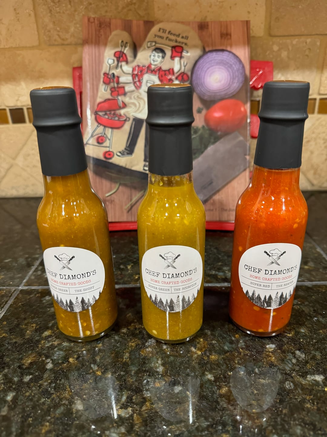 Customer photo review of World's Hottest Pepper Powder 3.75 Oz Spice Gift Box