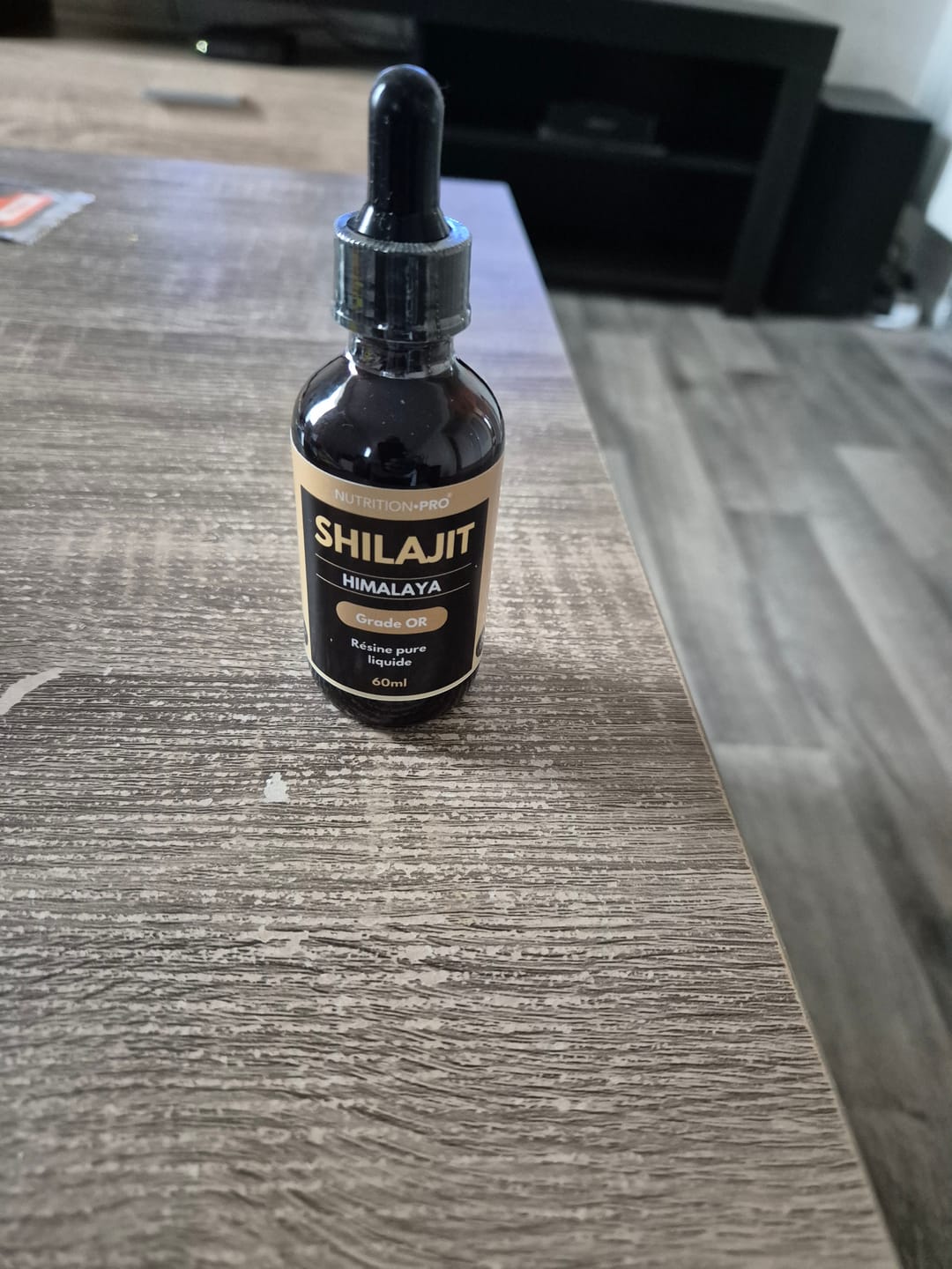 Customer photo review of SHILAJIT (RÉSINE PURE LIQUIDE) - 60ML