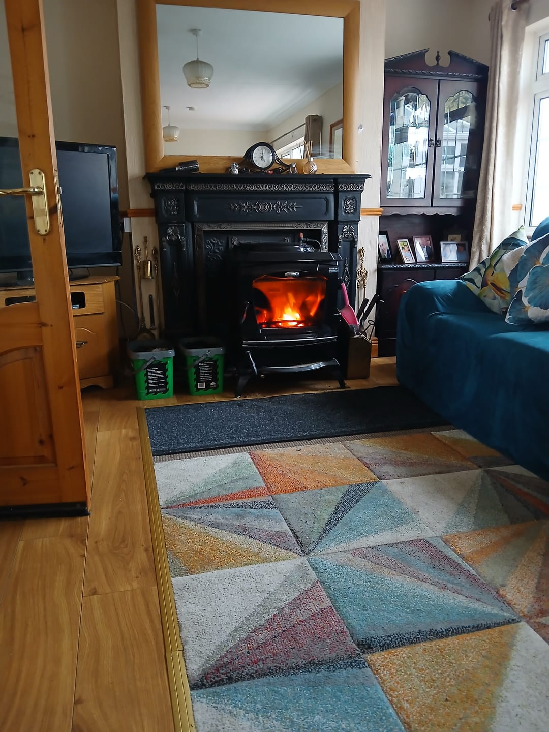 Customer photo review of Glo Therm Smokeless Coal (1 Tonne) 50 x 20kg Bags