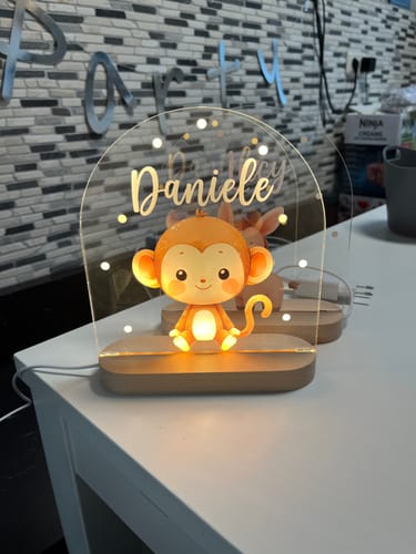 Customer photo review of Nachtlicht mit Lieblingstier