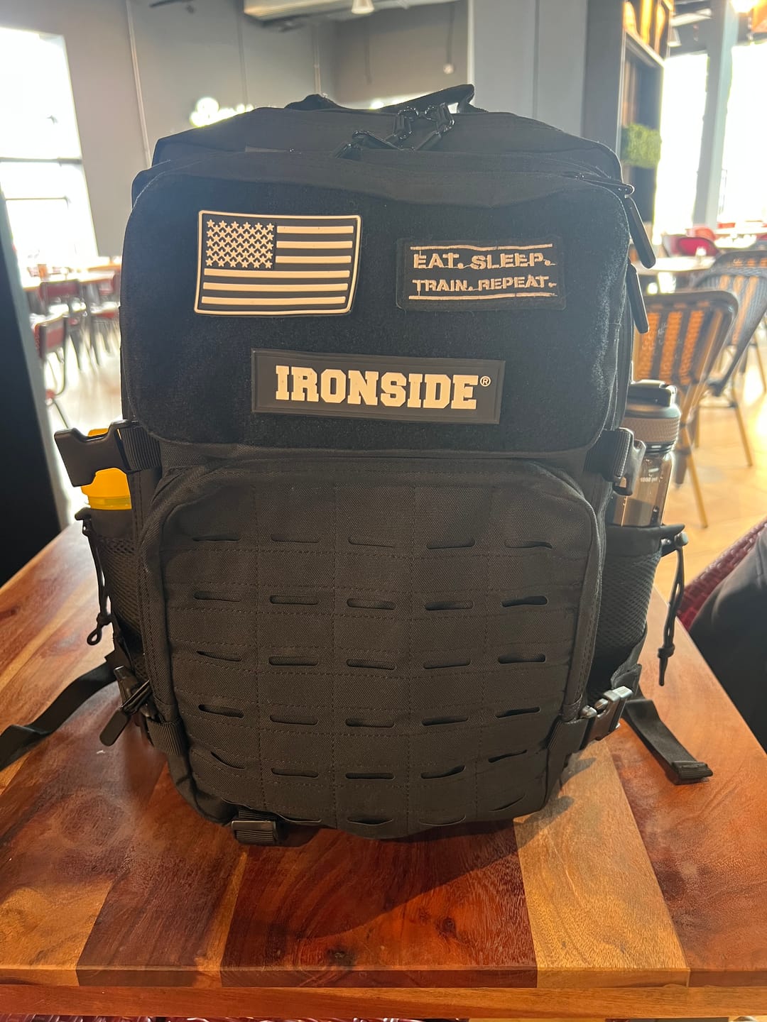 Customer photo review of Mochila IRONSIDE