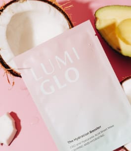 Customer photo review of The Hydration Booster Sheet Mask