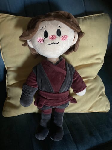 Customer photo review of Turn Kid's Drawings into Plushies