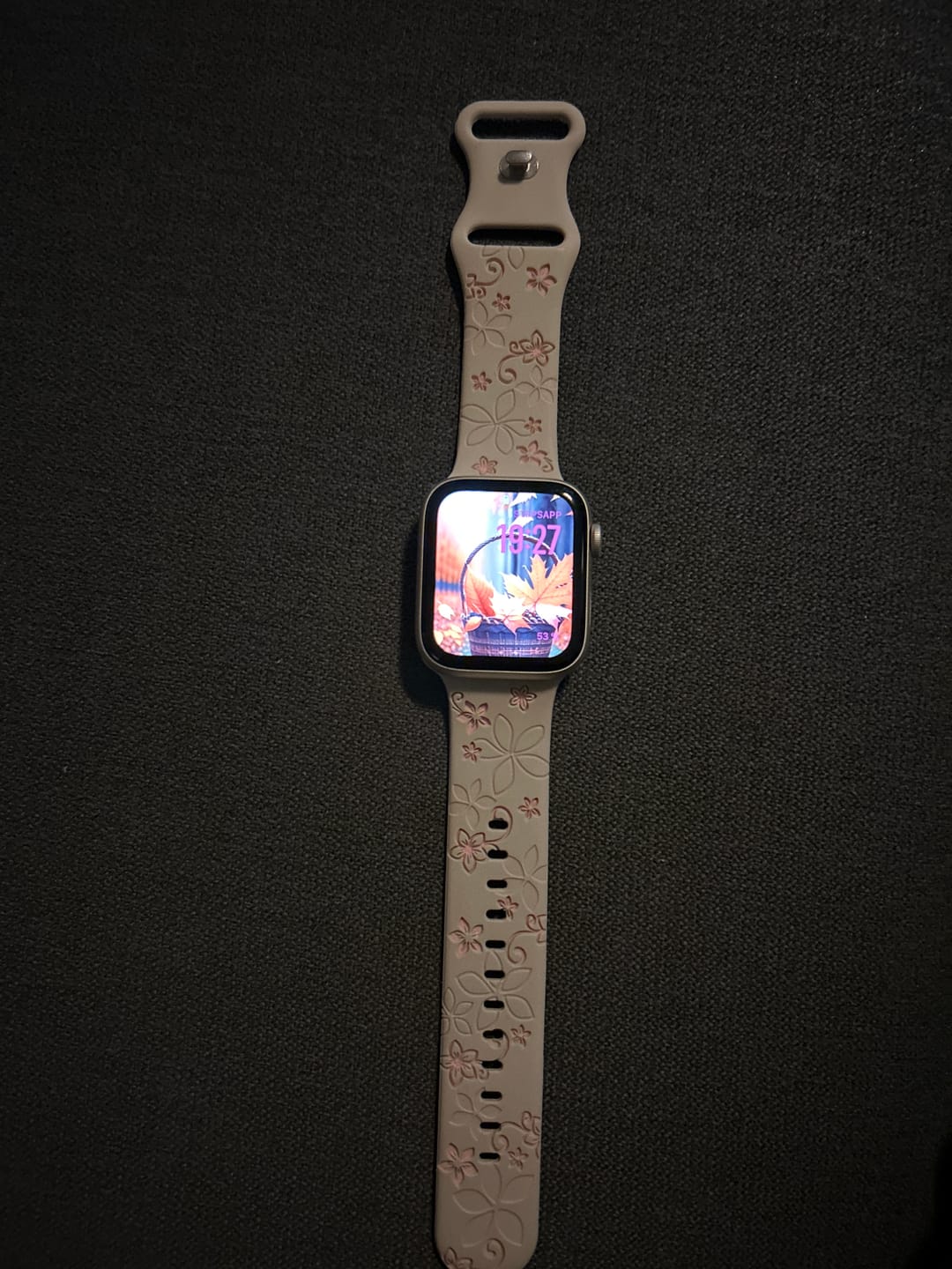 Customer photo review of Apple Watch Silikonband 'Dianne'
