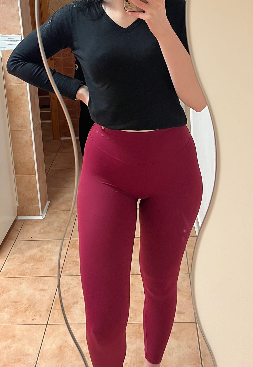 Customer photo review of SECOND SKIN BASE LEGGINGS