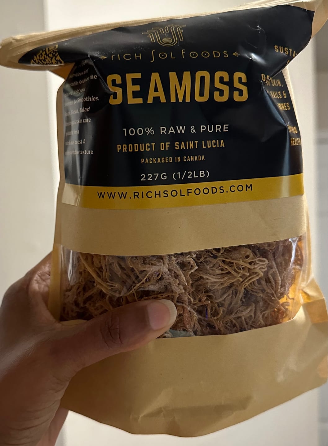 Customer photo review of Irish Sea moss