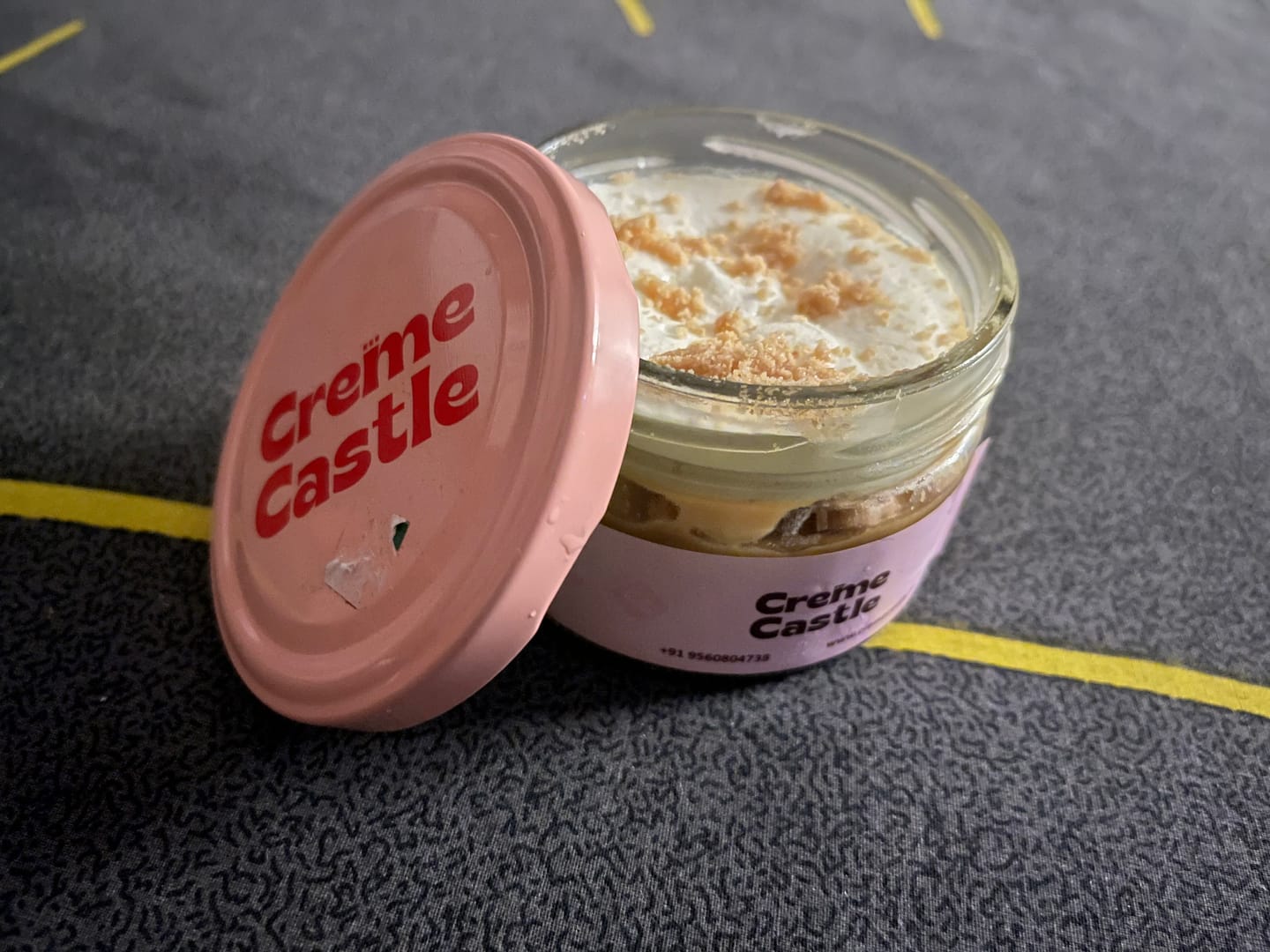 Customer photo review of Tiramisu and Banoffee Pie