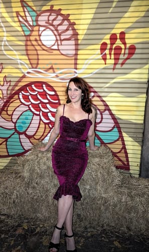 Customer photo review of FINAL SALE - BEETLEJUICE™ Waiting Room Dress