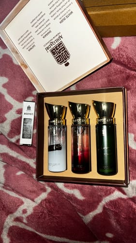 Customer photo review of Captivating Trio 3 Pcs Set of Premium Perfume Spray