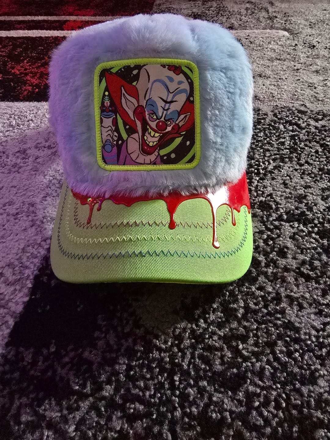 Customer photo review of OVERLORD X Killer Klowns: Shortie Trucker Cap