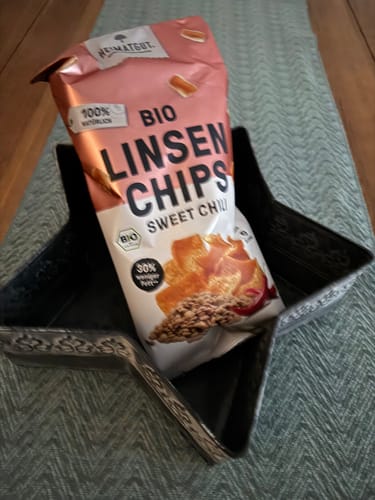 Customer photo review of Bio Linsen Chips Sweet Chili