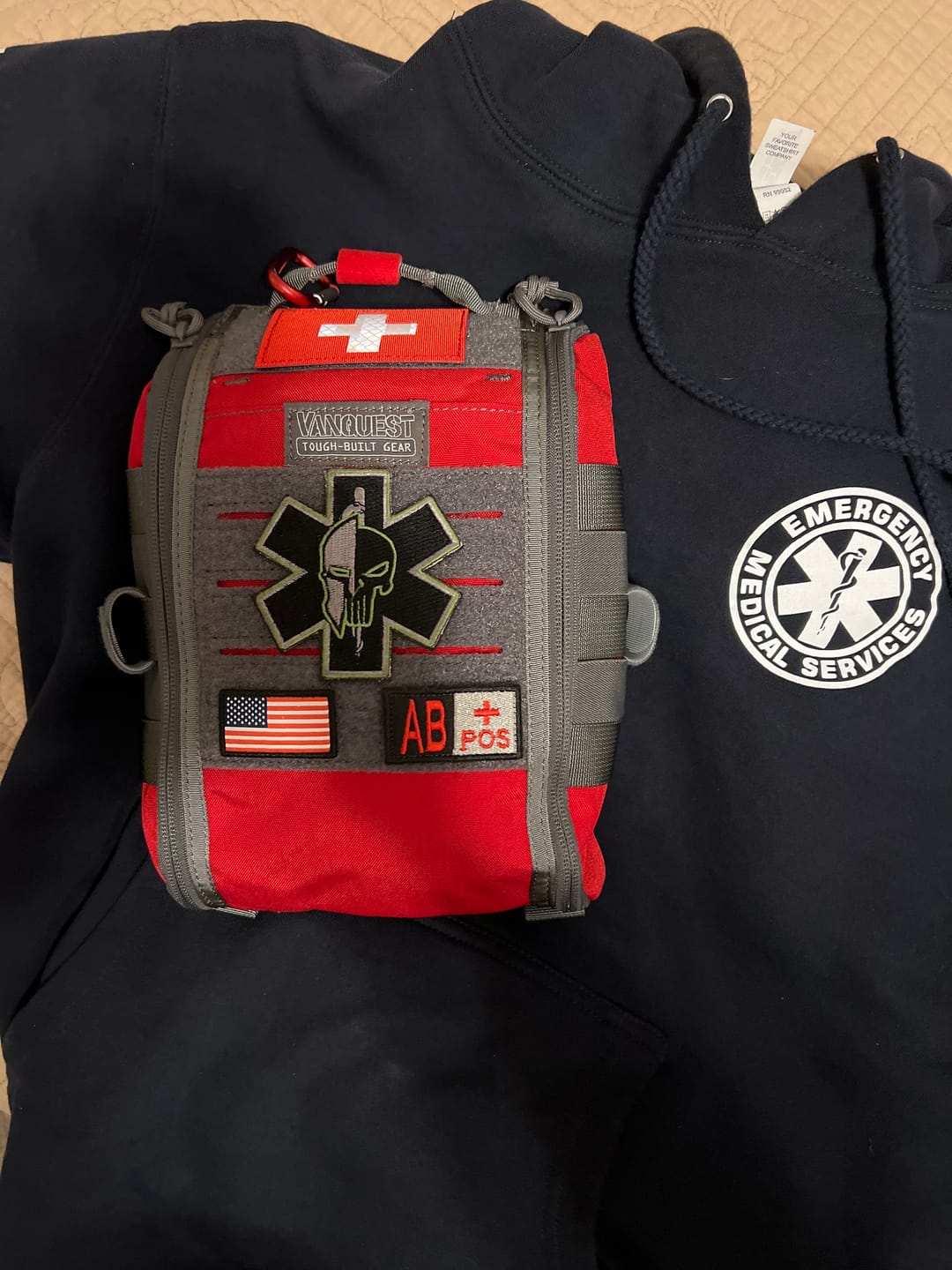 Customer photo review of 7" x 10" Gen-2 Vanquest FATPack - Bag Only