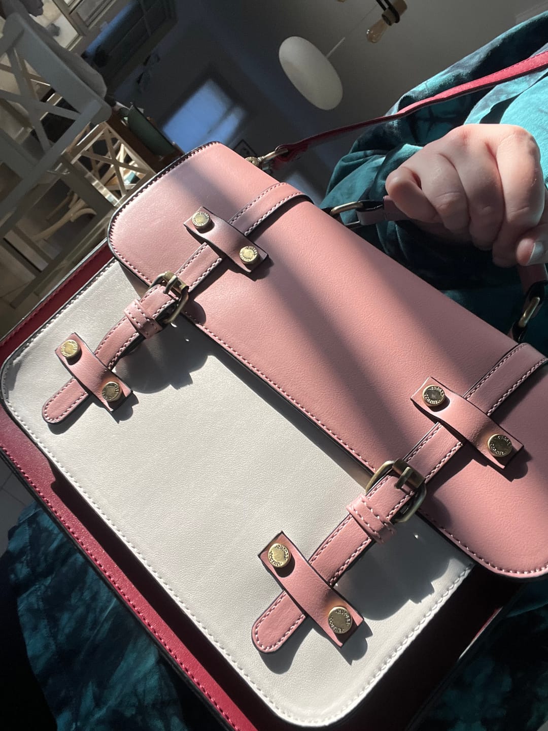Customer photo review of Sombre Vintage Briefcase