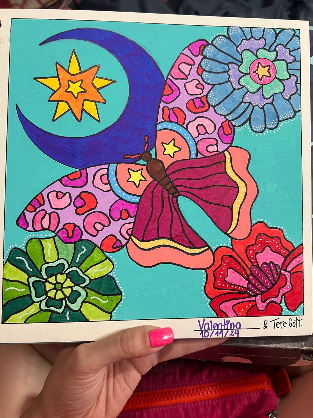 Customer photo review of Tere Gott - Libro para Colorear Aloha