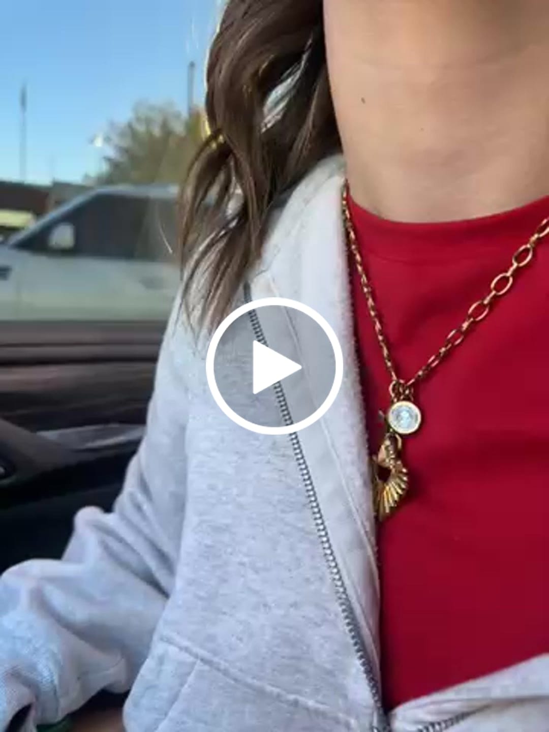 Customer video review of DETENTE Multi Charm Necklace