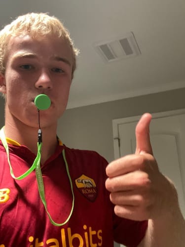 Customer photo review of The Relaxator Breath Trainer