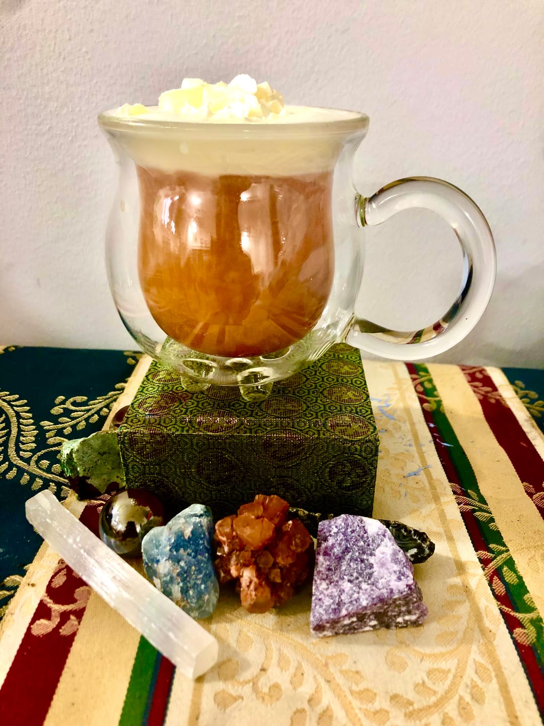 Customer photo review of Kessel Tasse aus Glas – Doppelwandig